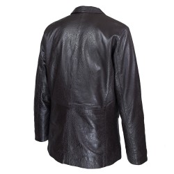 Veste Ferrara blazer homme cuir python  vue de dos