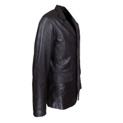 Veste Ferrara blazer homme cuir python  vue de tiers