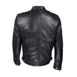 blouson homme cuir style motard atlanta vue de dos