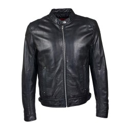 blouson homme cuir style motard atlanta vue de face