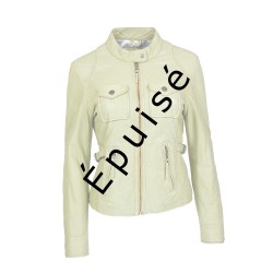 veste femme en cuir erro