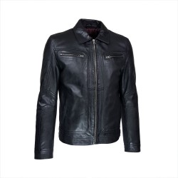 veste homme en cuir apolo vue de tiers