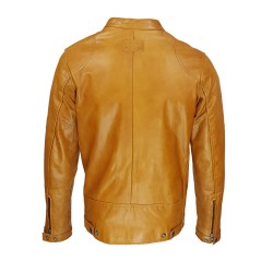 blouson homme cuir minesota vue de dos