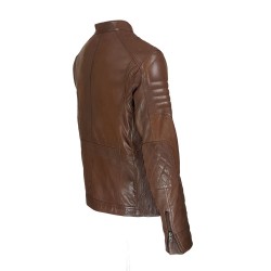 blouson homme cuir style motard montana vue de tiers