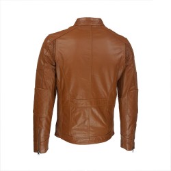 blouson homme cuir montova vue de dos