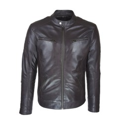 blouson cuir homme