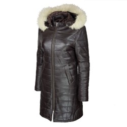 manteau-cuir-femme-maronn-face-profil-cauche