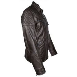 blouson-en-cuir -homme-sapporo-marron-profil