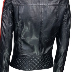 blouson-femme-en-cuir-agneau-biker-deux-bandes-zoom