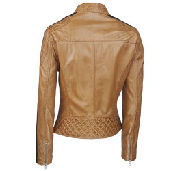 blouson-femme-en-cuir-agneau-biker-deux-bandes-dos-cognac