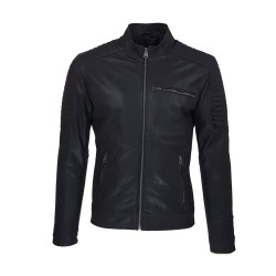 blouson homme cuir terra vue de face