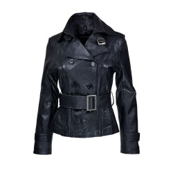 veste femme en cuir polizo